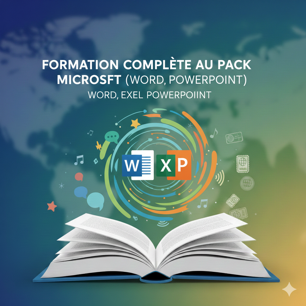 Formation complète au Pack Microsoft (Word, Excel, PowerPoint)